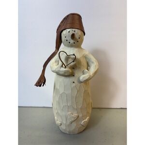 Flurryville Arctic Bart and His Happy Heart 8" Snowman Figurine Living Quarters